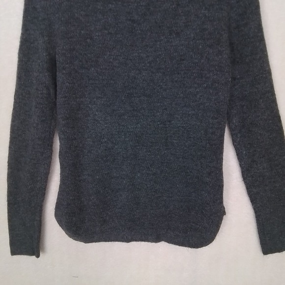 LOFT Relaxed Fit Sweater Size S Gray Boat Neck Long Sleeve - Picture 7 of 9